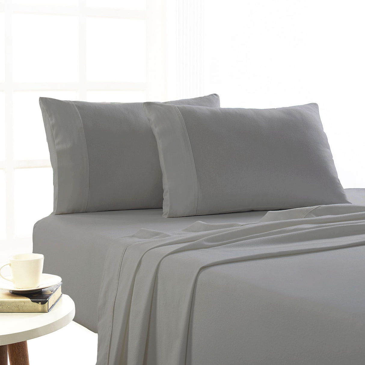 175GSM  Premium 100% Egyptian Cotton Flannelette Sheet Set by Park Avenue |Winter Warm Bedding