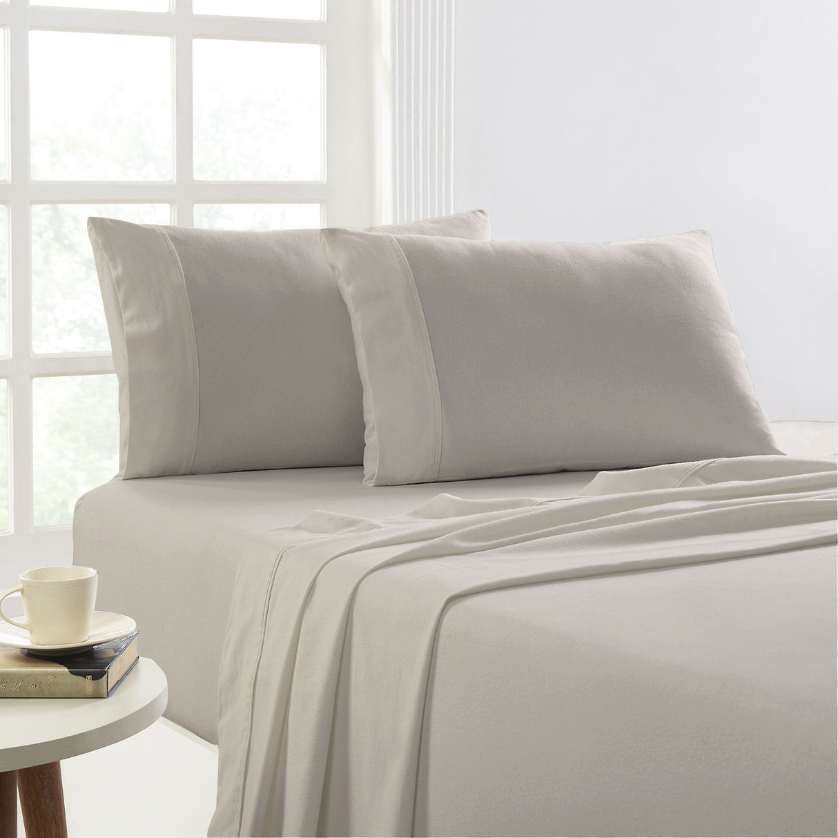 175GSM  Premium 100% Egyptian Cotton Flannelette Sheet Set by Park Avenue |Winter Warm Bedding