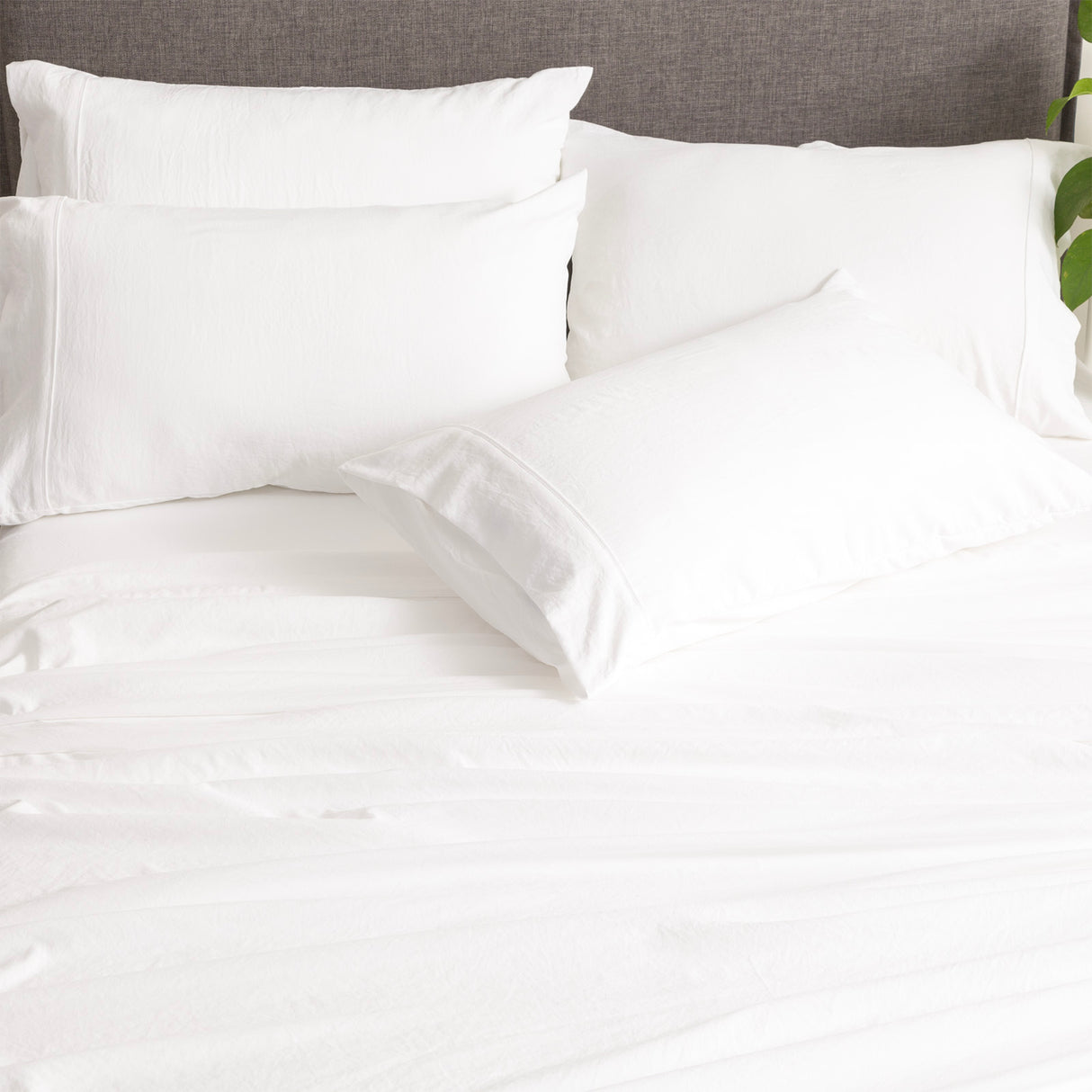 Luxore Ultra Plush Vintage Washed Microfiber Sheet Set by Ddecor Home