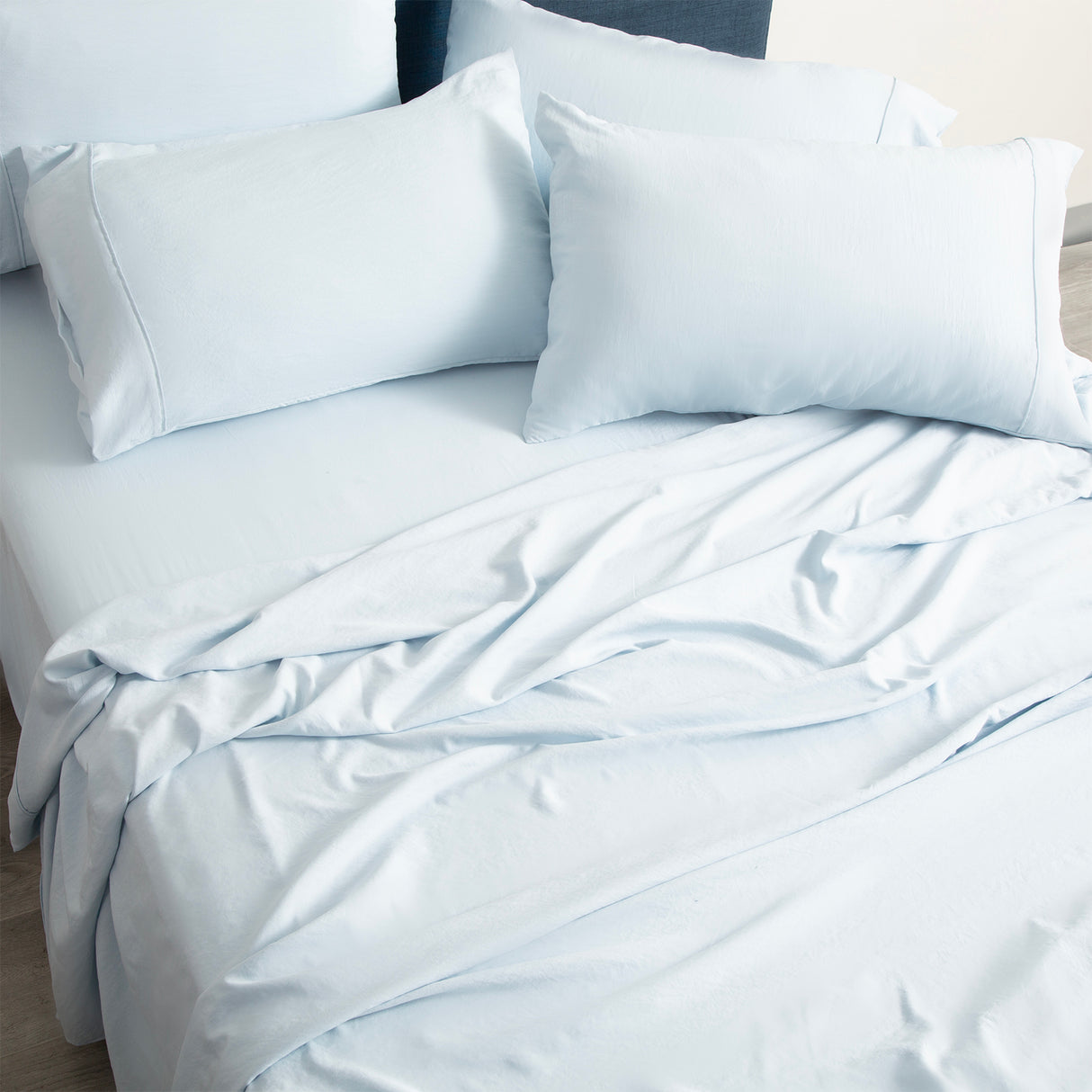 Luxore Ultra Plush Vintage Washed Microfiber Sheet Set by Ddecor Home