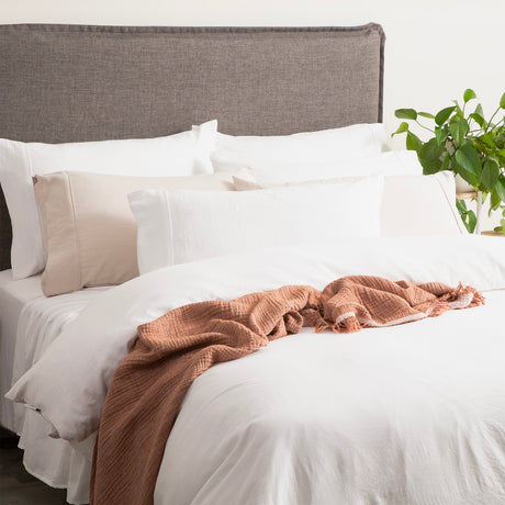 Luxore Ultra Plush Vintage Washed Microfiber Quilt Cover Set by Ddecor Home