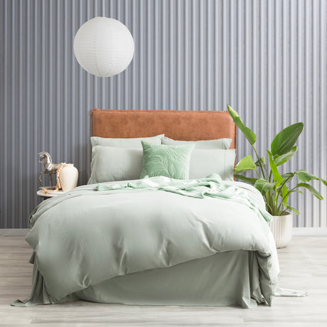 Luxore Ultra Plush Vintage Washed Microfiber Quilt Cover Set by Ddecor Home