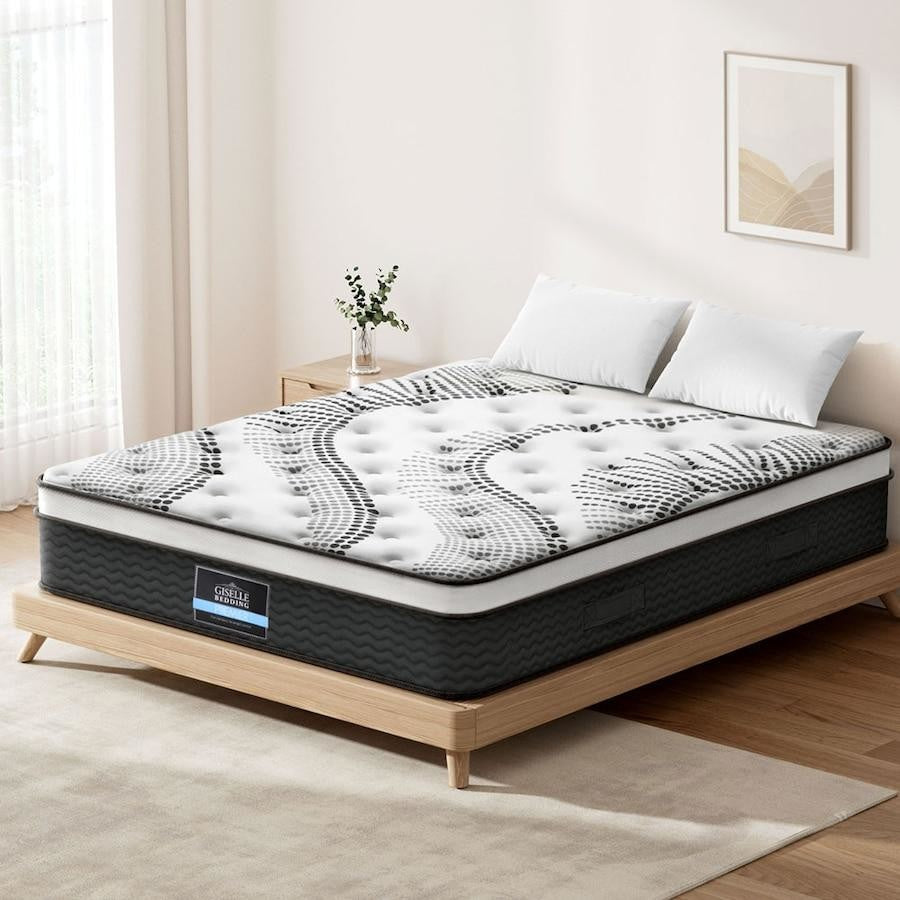 Dreameasy 5 Zone Luxury Super Soft Padded Mattress | 32cm Airmax Plush Medium Soft Extra Support Mattress