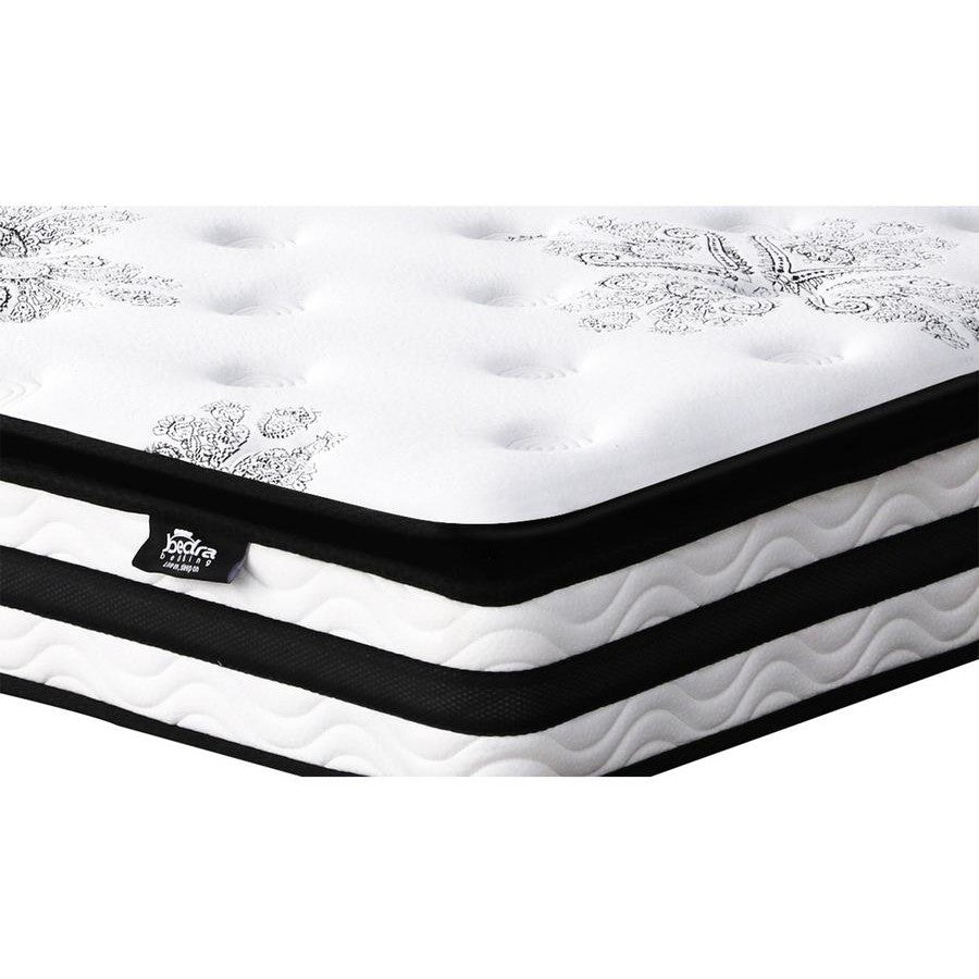Aura Dreameasy 7 Layer Bonnell Spring Premium Mattress | Shock Absorbing Medium Firm 22cm Mattress