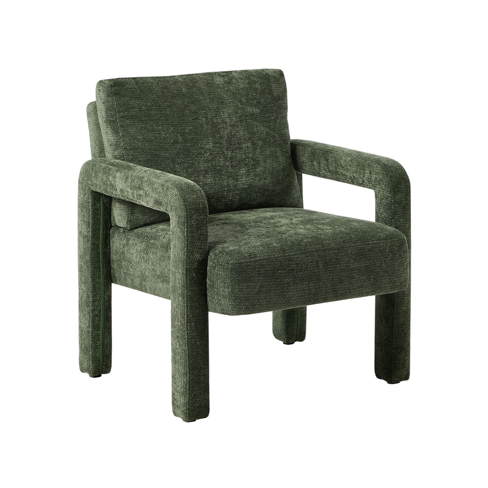Milano Super Soft Velvet Touch Armchair | Designer Feel Modern Accent Lounge Chair