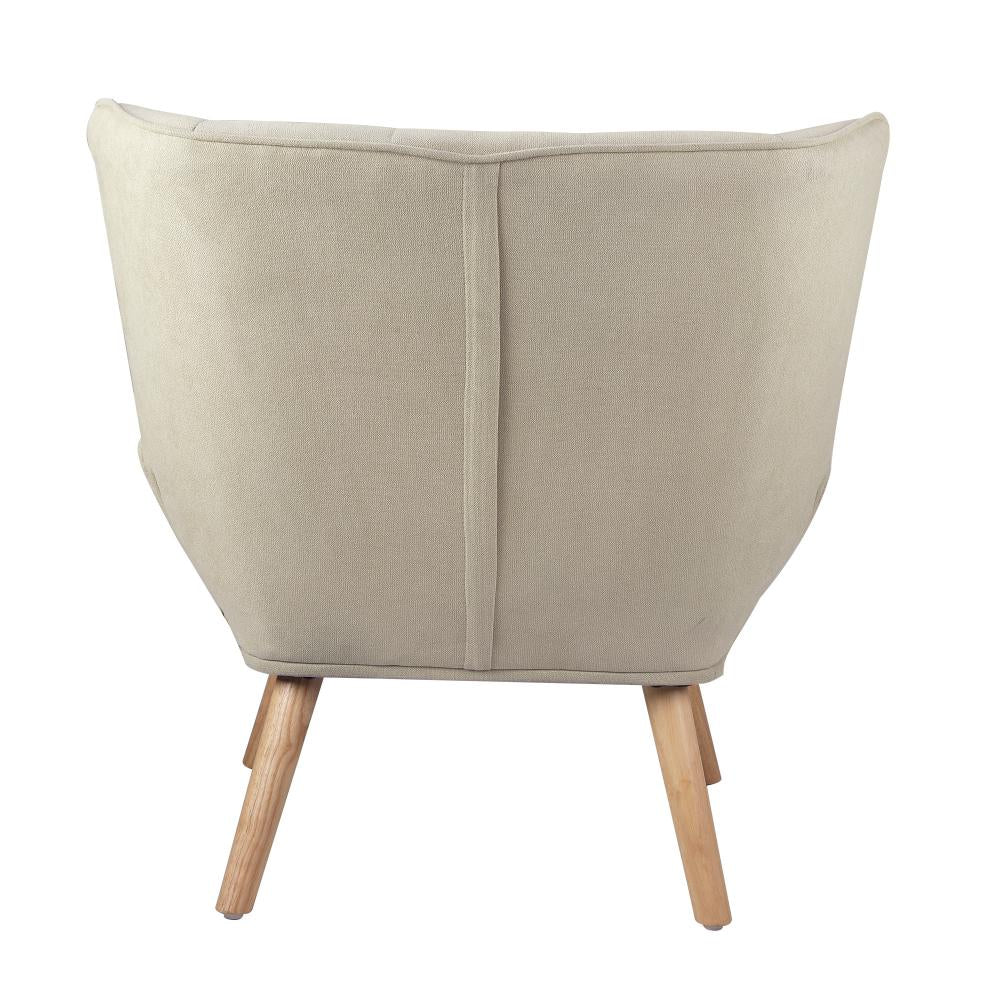 Mille Modern Fabric Accent Tub Armchair | Extra Large Soft Fabric Upholstered Lounge Chair