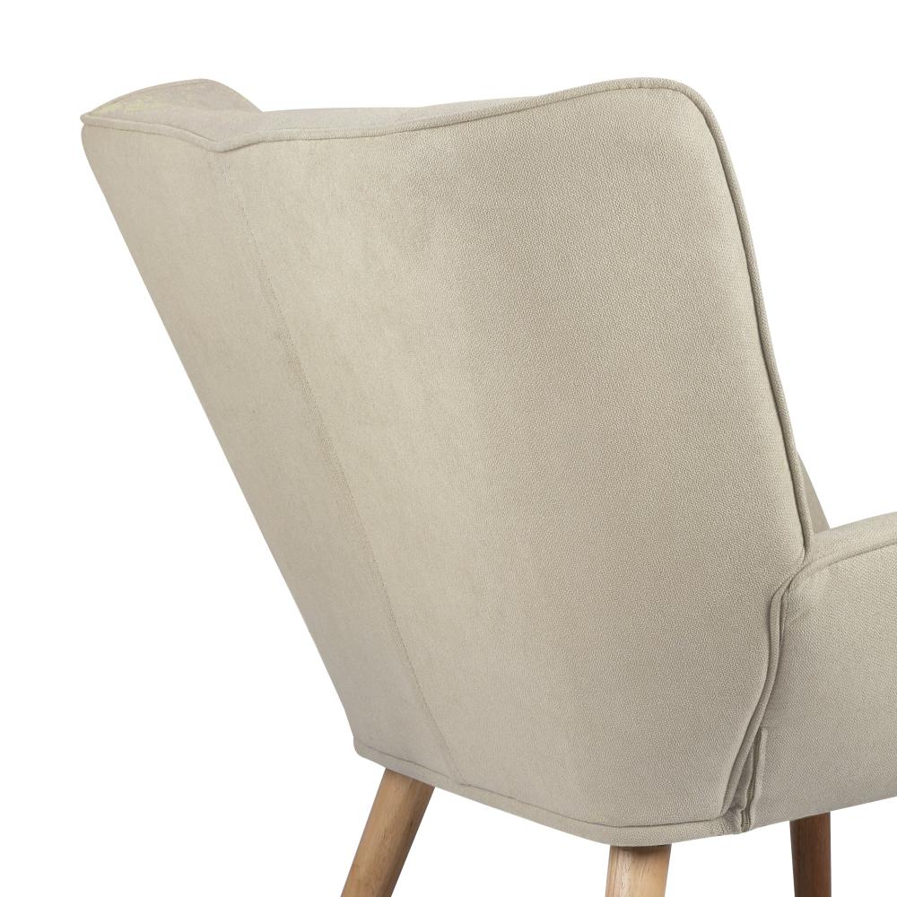 Mille Modern Fabric Accent Tub Armchair | Extra Large Soft Fabric Upholstered Lounge Chair