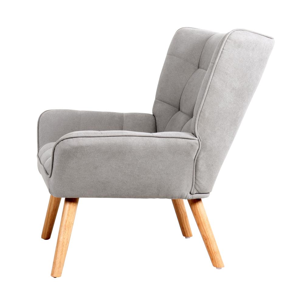 Mille Modern Fabric Accent Tub Armchair | Extra Large Soft Fabric Upholstered Lounge Chair