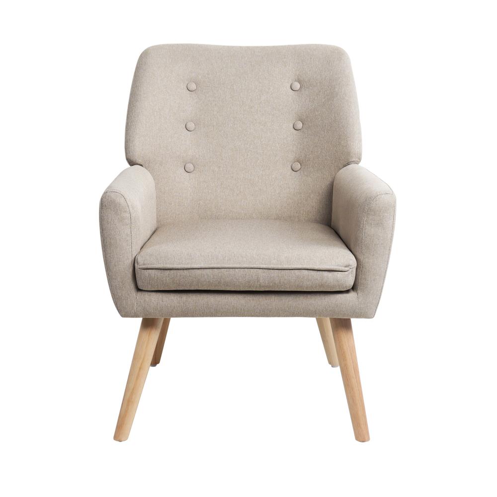 Grazia Modern Fabric Accent Tub Armchair | Extra Large Soft Upholstered Lounge Chair