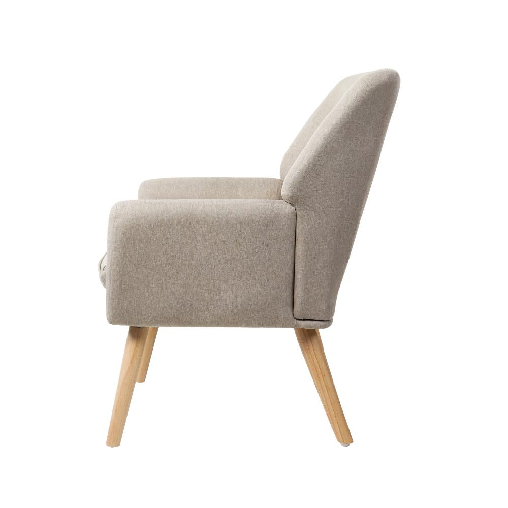 Grazia Modern Fabric Accent Tub Armchair | Extra Large Soft Upholstered Lounge Chair
