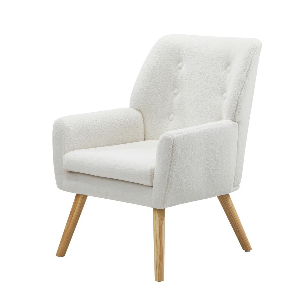 Grazia Modern Fabric Accent Tub Armchair | Extra Large Soft Upholstered Lounge Chair