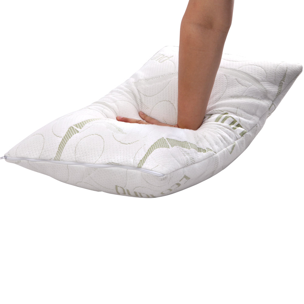Two Nuvola Multi Adjust Memory Foam Bamboo Pillows | Twin Bamboo Pillows
