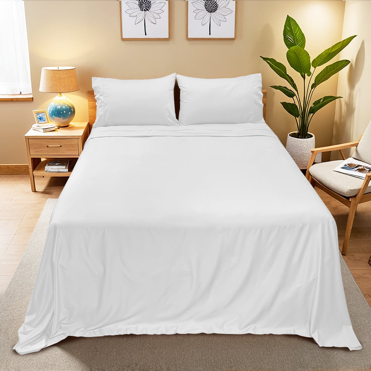 Ramesses Supreme 1200TC Egyptian Cotton and Bamboo Sheet Set | Luxury High Quality Bed Sheets