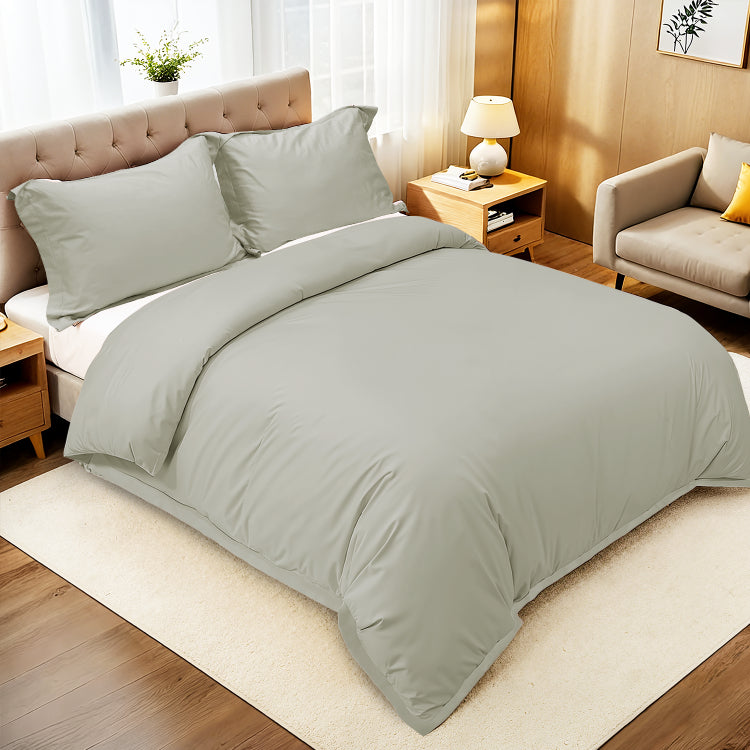 Ramesses Supreme 1200TC Egyptian Cotton and Bamboo Quilt Cover Set | Luxury High Quality Duvet Covers