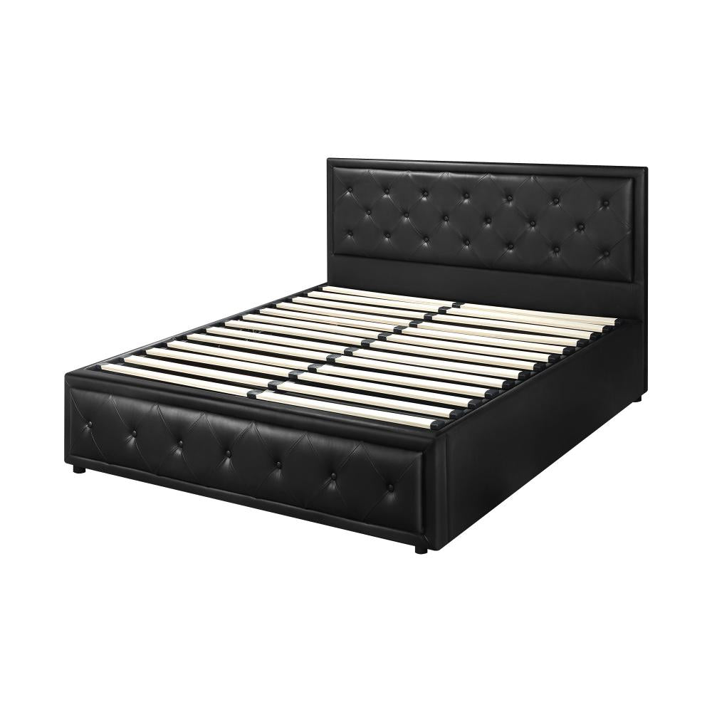 Fiori Luxury Gas Lift Storage Bed | Two In One Premium Modern Storage Bed Combo
