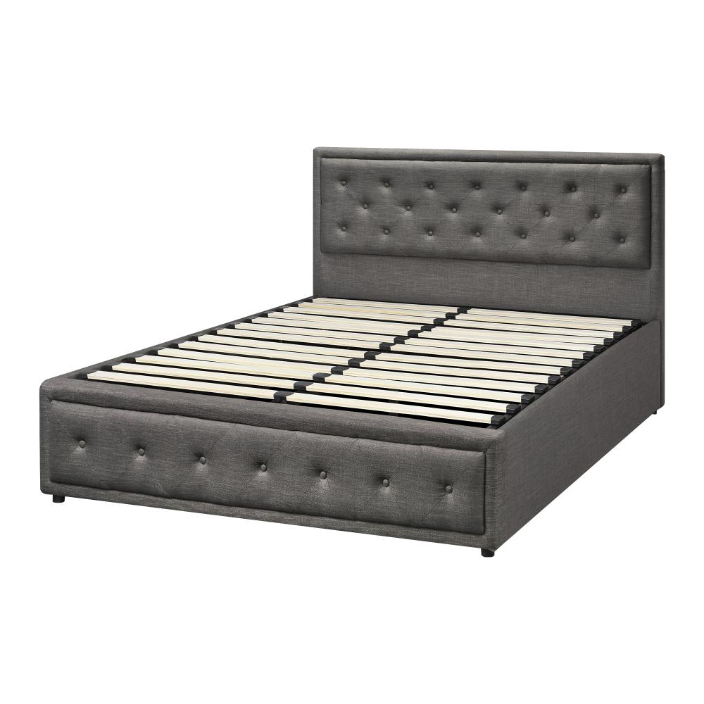 Fiori Luxury Gas Lift Storage Bed | Two In One Premium Modern Storage Bed Combo
