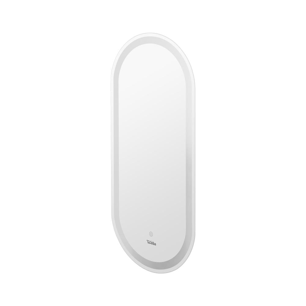 Lumiro Oval Bathroom LED Mirror | Oval Modern High Quality 3 Colour LED Bathroom Mirros | Easy Install Anti Fog