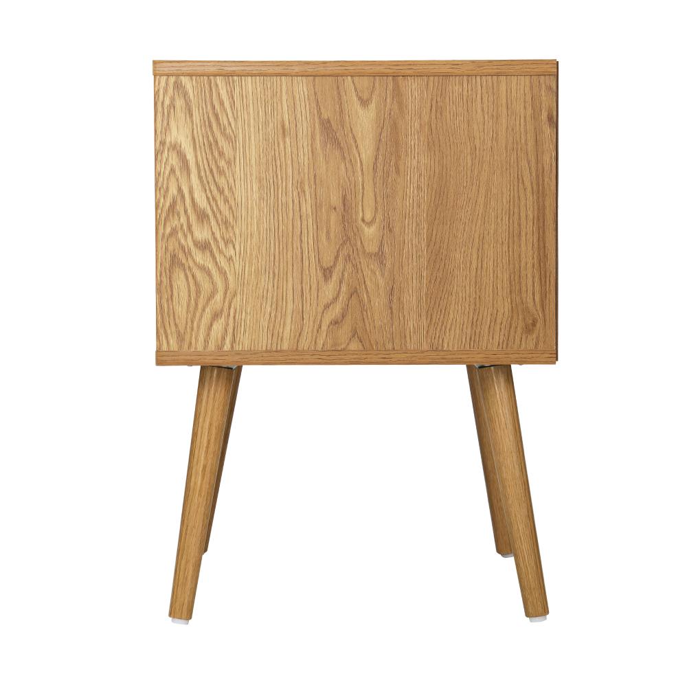 Scandi X Multi Storage Modern Bedside Table | Sleek Versatile Nightstand Table