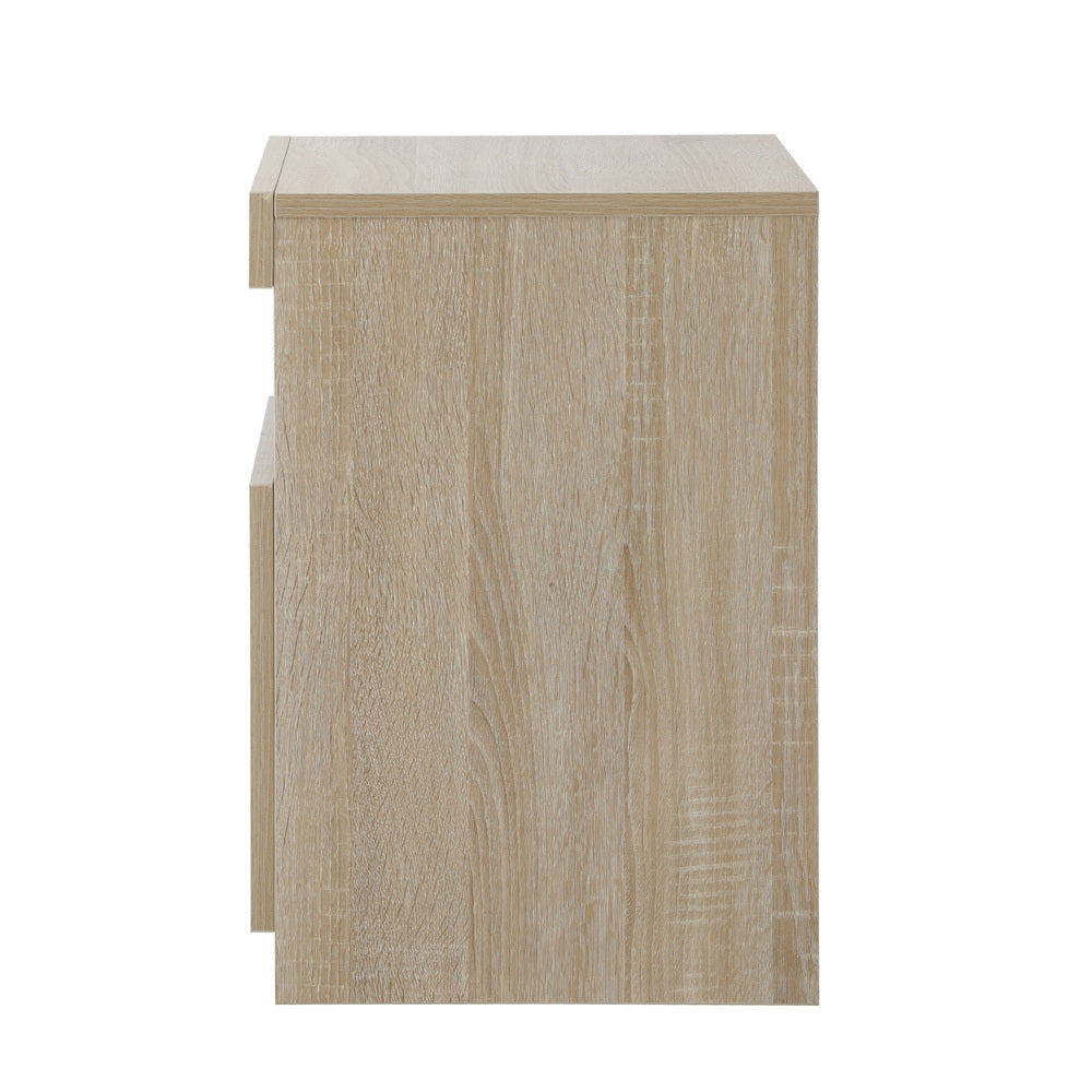 Grazio Modern LED Bedside Table | Gloss Storage Draw One Shelf Nightstand