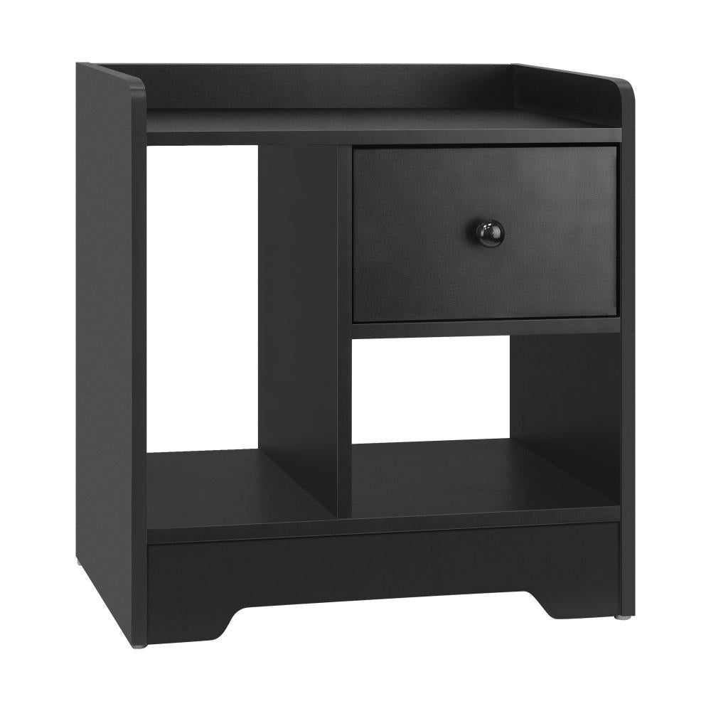 Junos Multi Storage Modern Bedside Table | Sleek Versatile Nightstand Table