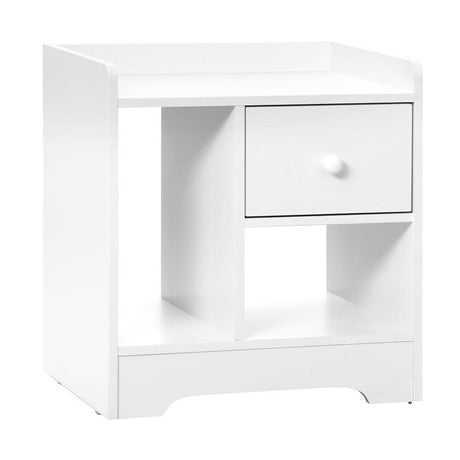 Junos Multi Storage Modern Bedside Table | Sleek Versatile Nightstand Table
