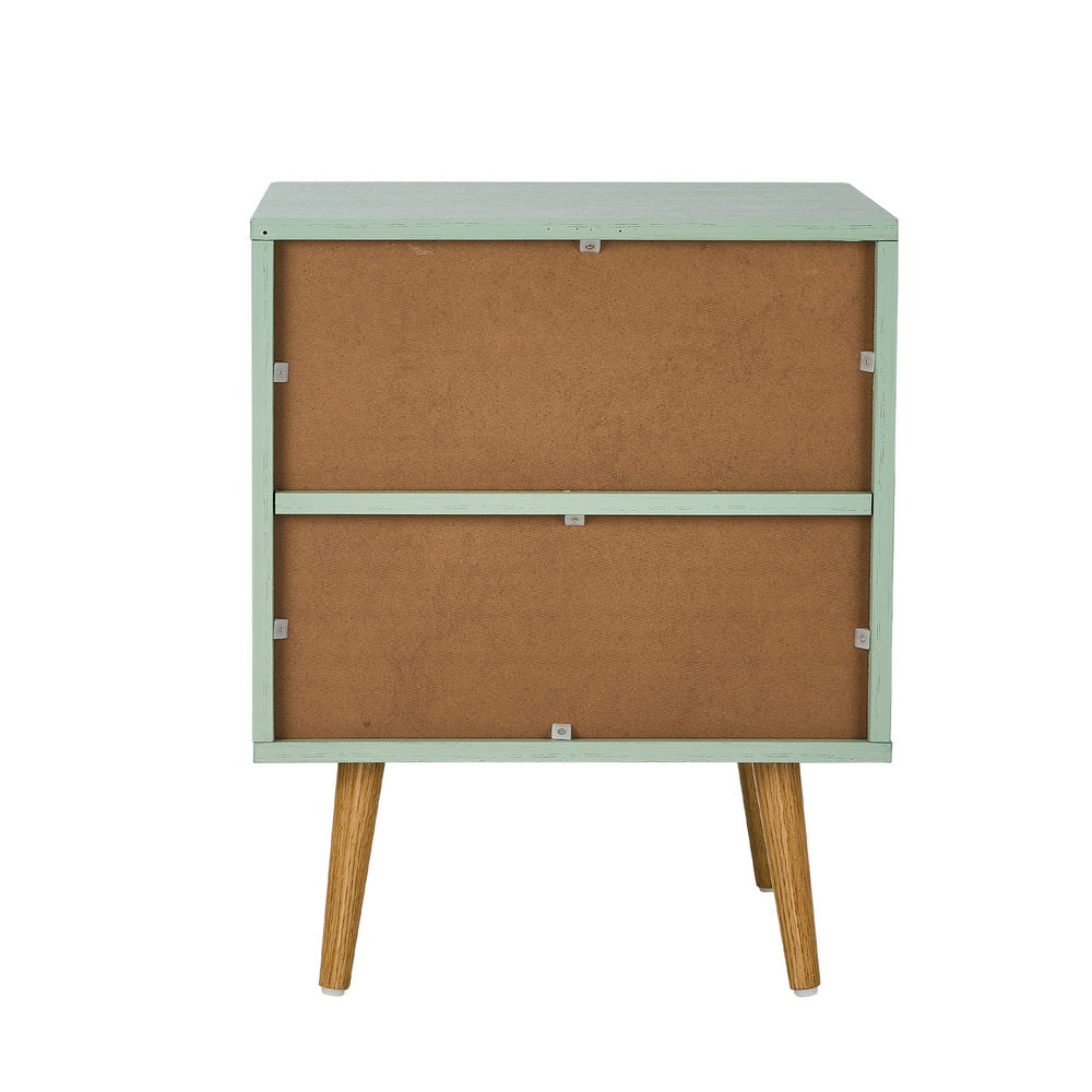 Nordi 1 Draw Wooden Bedside Table | Slim Scandi Style Wooden Bedside Table Unit