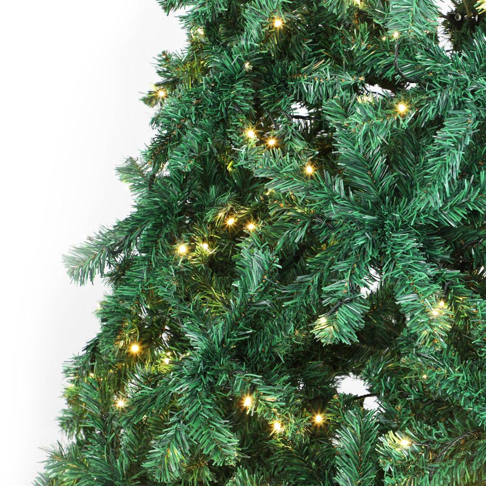 Ultimate Deluxe Sierro LED Christmas Trees | Green Pine Cones Snow LED Xmas Trees