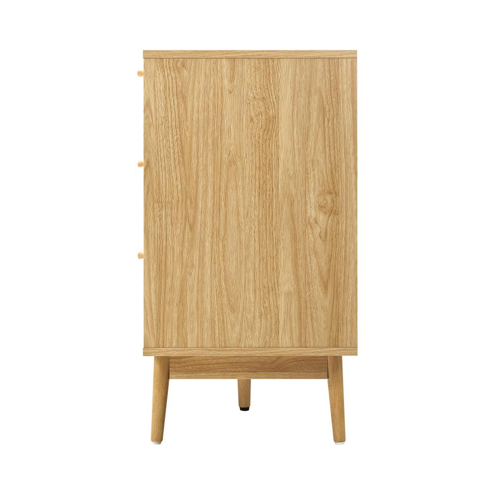 Abruzzi Rattan 3 or 9 Chest of Drawers Dresser Cabinet | Rattan Storage Unit Furniture