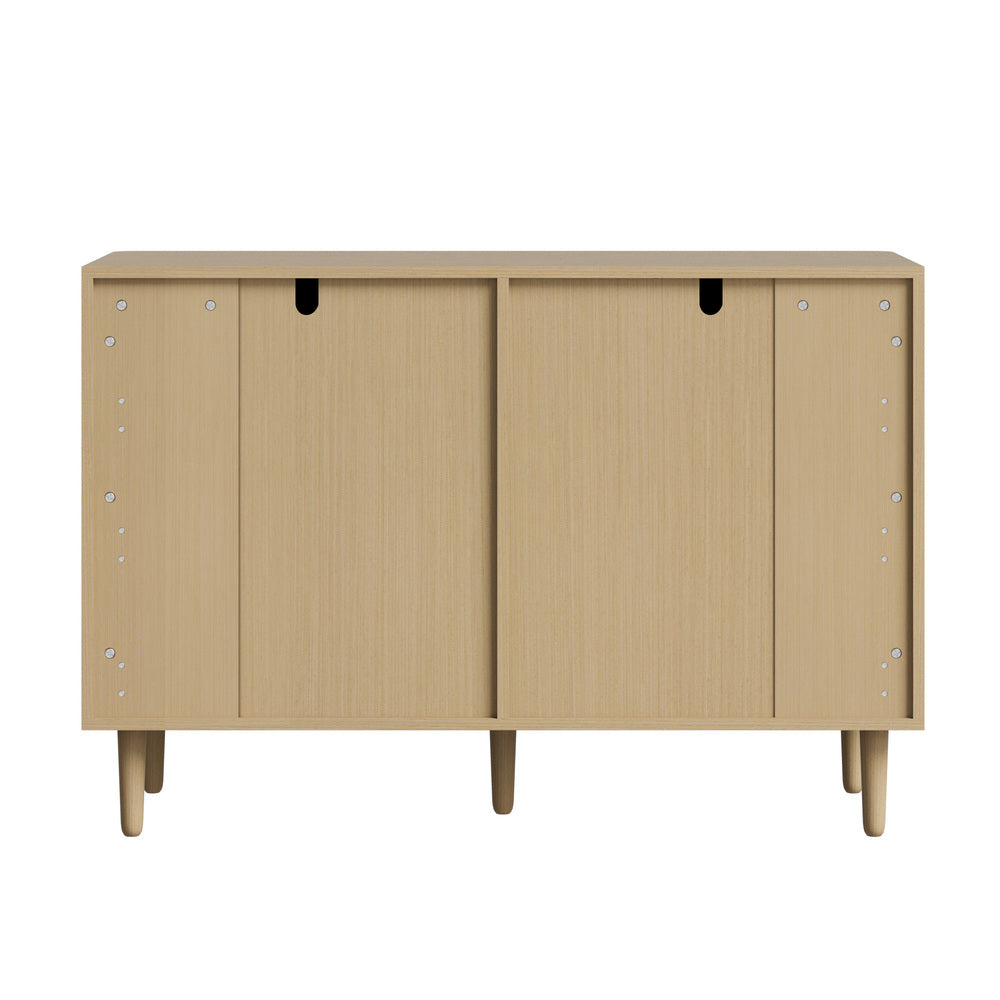 Alina Ripple Effect Modern 6 Chest Of Drawers | Scandi 6 Draw Tallboy Storage Unit