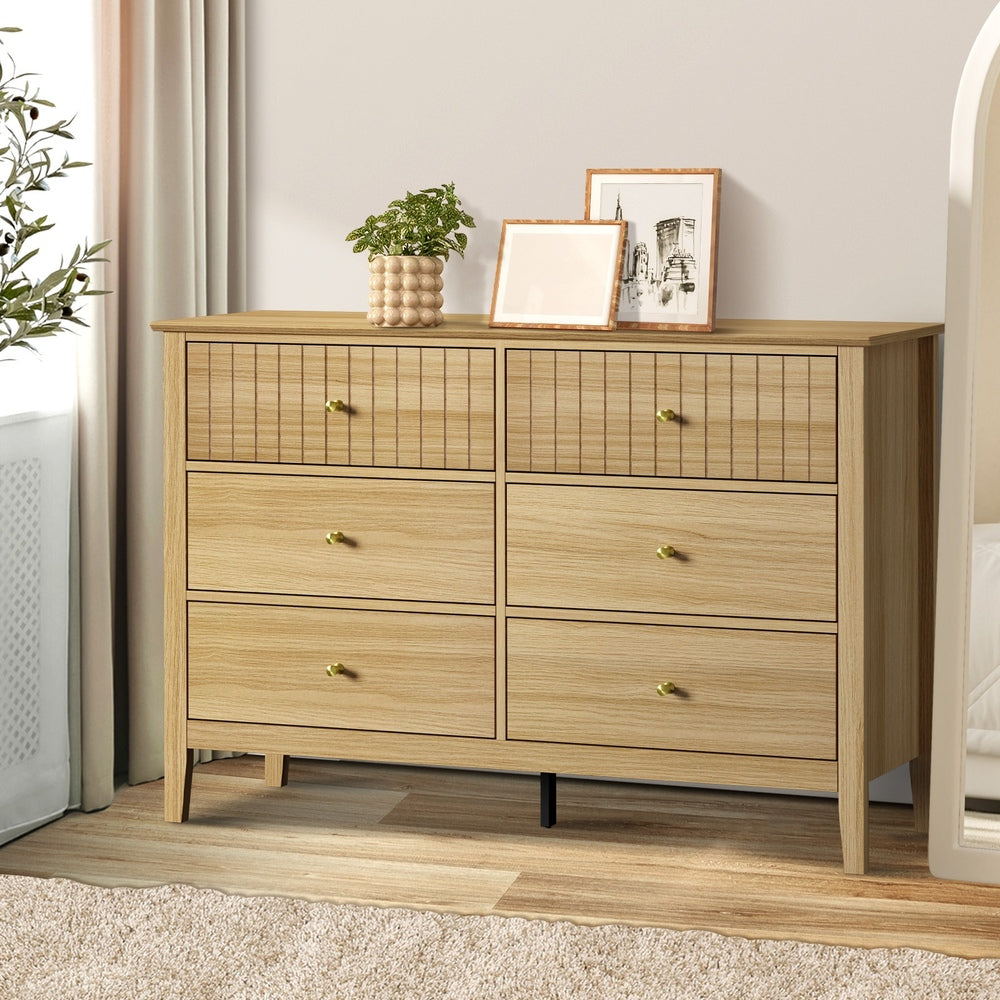 Centrum Nuovo 5 or 6  Drawer Tallboy Dresser | Modern Bedroom Storage Unit Cabinet