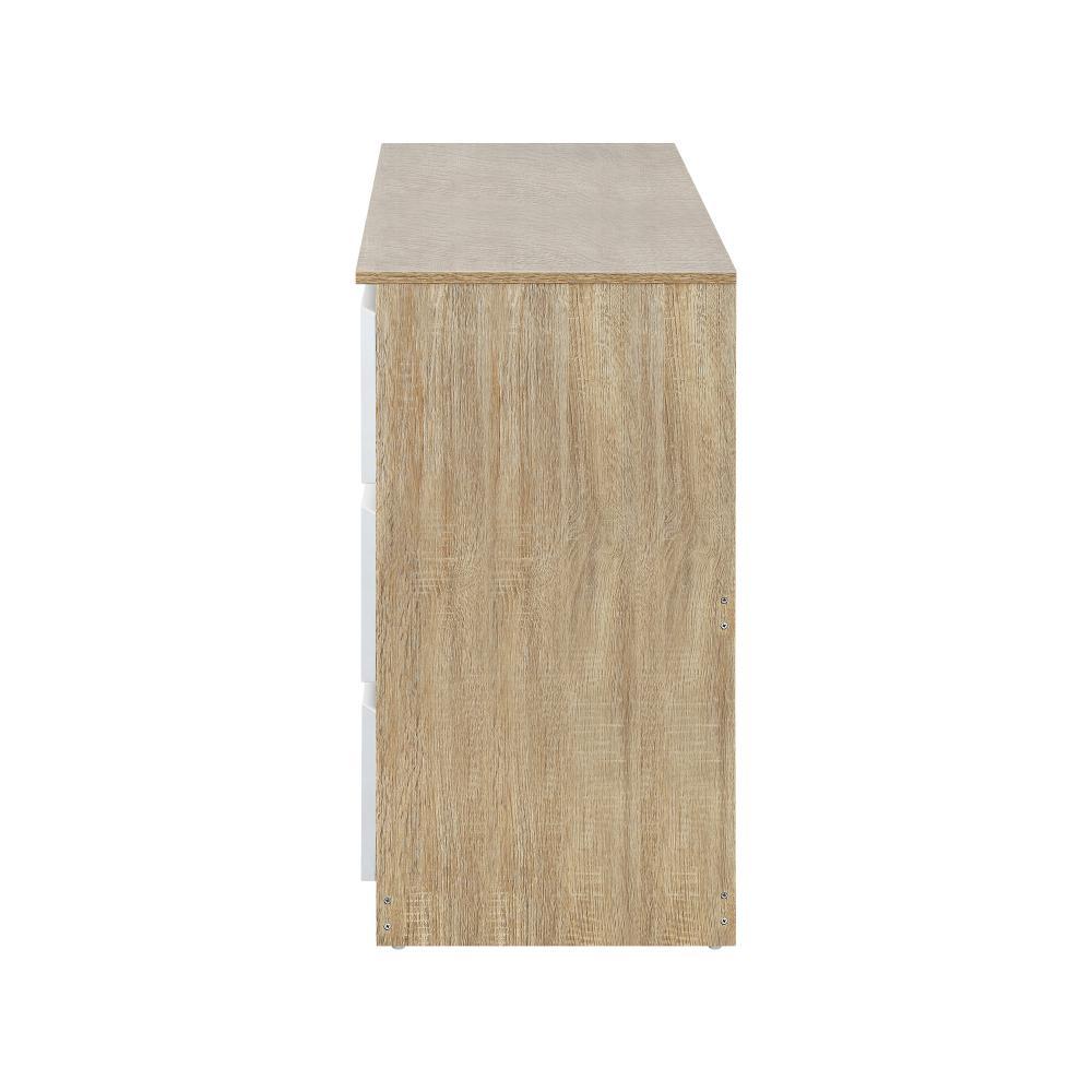 Essenza Modern 6 Chest Of Drawers Storage Cabinet | Elegant Wooden Fingerpull Storage Unit