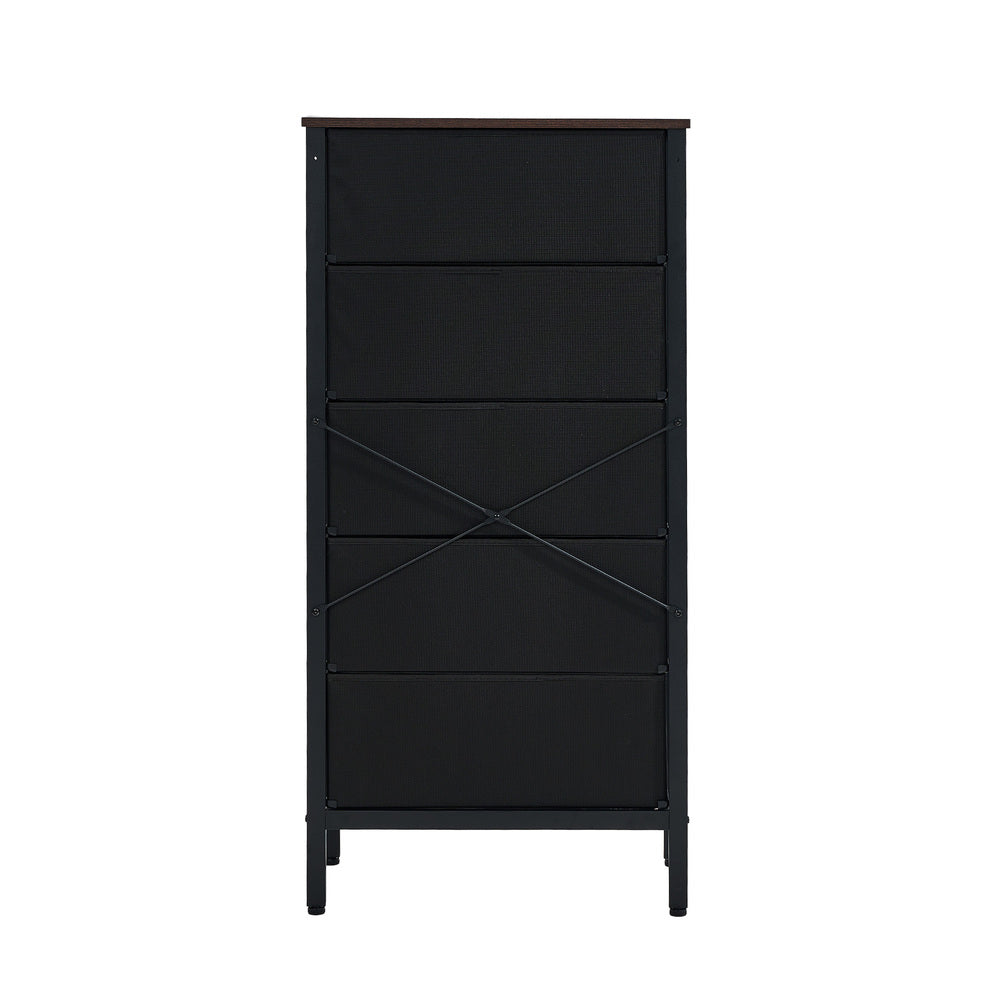 Prato Rustic Rattan Chest of Drawers Dresser Cabinet | Rattan Storage Unit Furniture Five Six Eight Draws