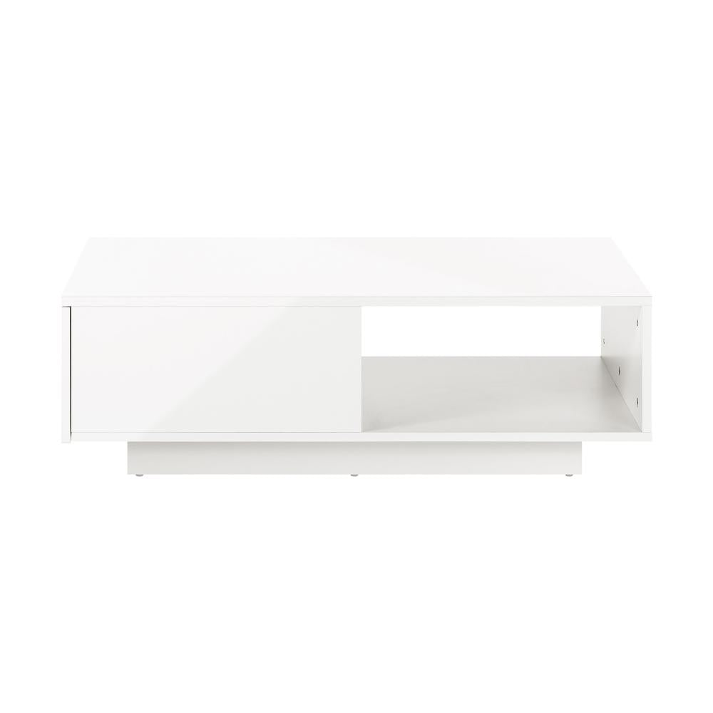 Peruzzi High Gloss LED Coffee Table | Multi Storage Modern LED Feature Table