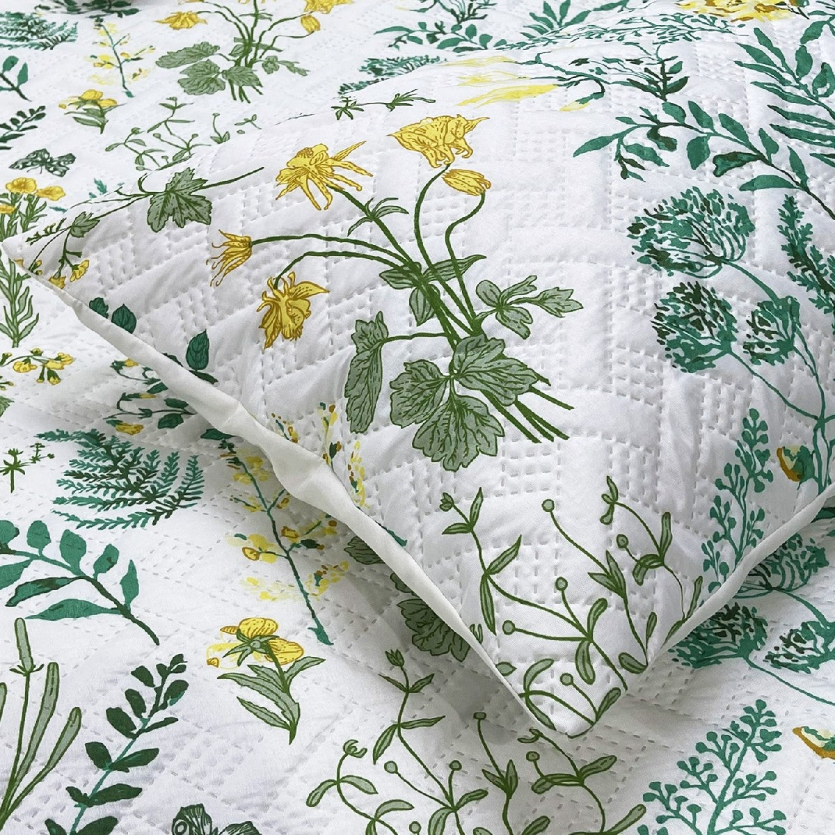 Ramesses Soft Bamboo Cooling Ultrasonic Quilt Cover Set With Fitted Sheet | Printed Design Bamboo Bedding Set