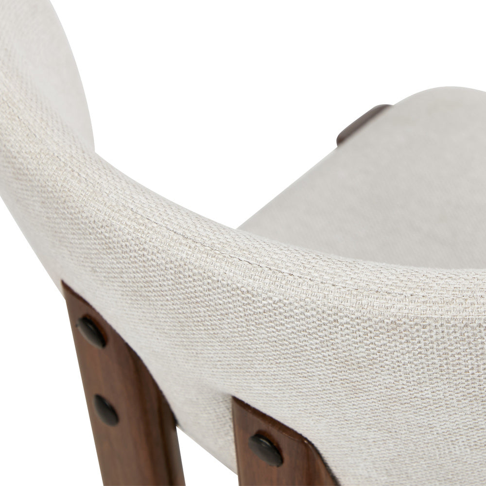 Set of Two Oslo Curved Modern Dining Chairs | Minimalist Luxury Designer Dining Chairs