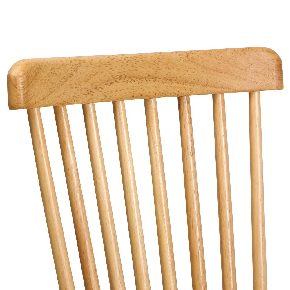 Set of Two Amolfo Designer Dining Chairs | Retro Style Wooden Variety Dining Chairs