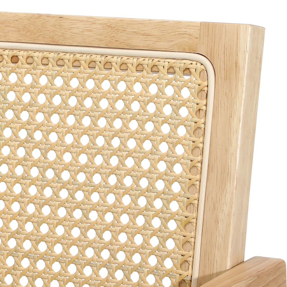 Set of Two Amolfo Designer Dining Chairs | Retro Style Wooden Variety Dining Chairs