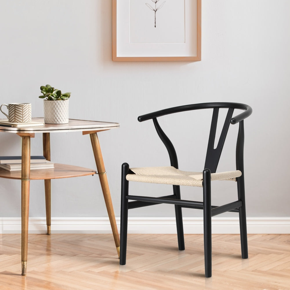 Designer Replica Hans Wegner Wishbone Chair | Retro Modern Wooden Wishbone Dining Chairs