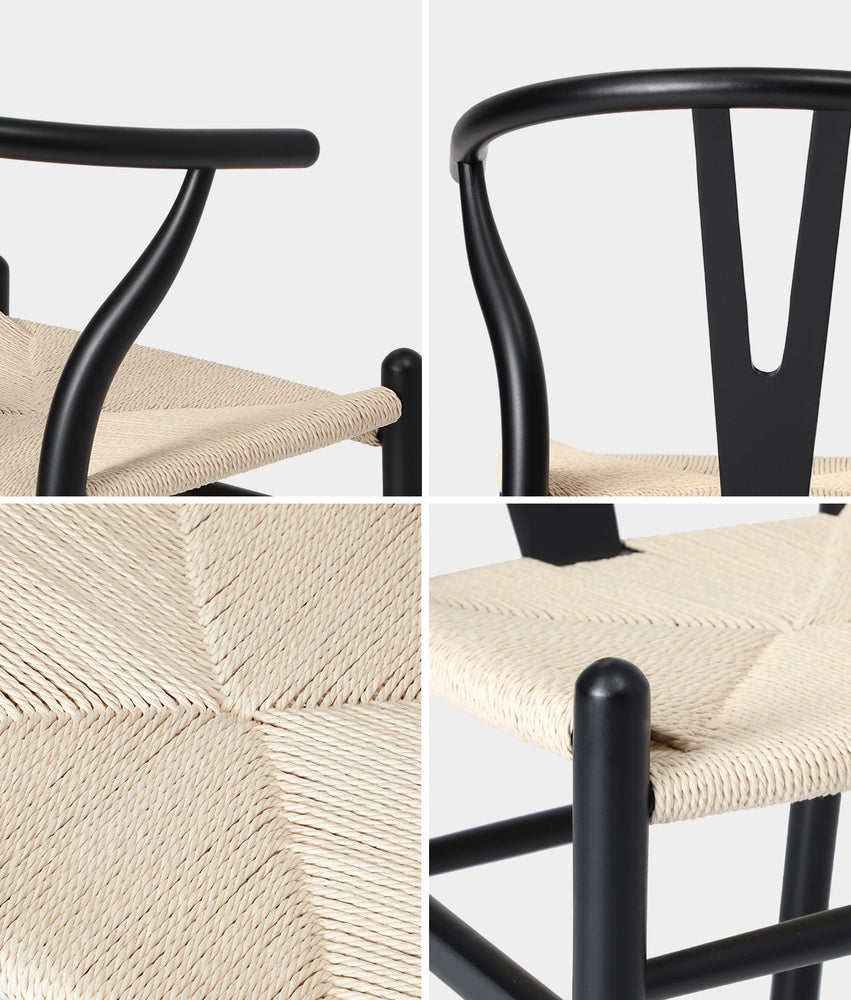 Designer Replica Hans Wegner Wishbone Chair | Retro Modern Wooden Wishbone Dining Chairs