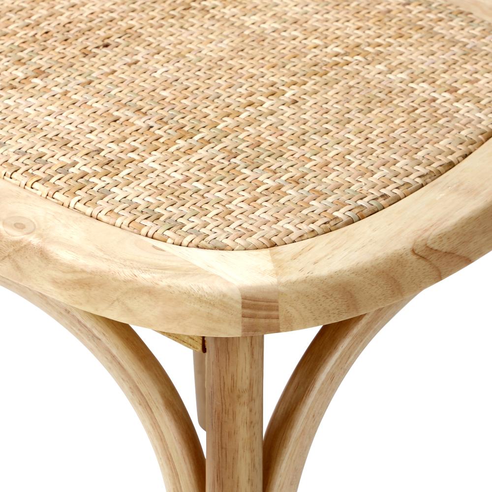 Bianco Nuovo Extendable Dining Table Set | 5-7 Seater Premium Modern Dining Table and Retro Crossback Chairs