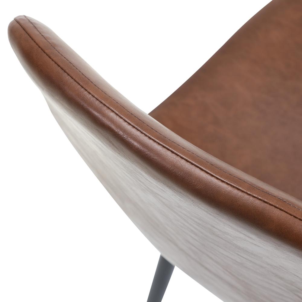 Murano 5pc Dining Table Set Premium PU Leather Chairs | Premium Modern Dining Table Marble Style Top