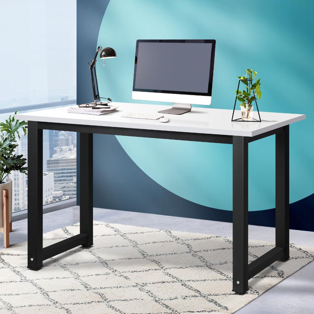 Gadgetz 120cm Modern Computer Desk | Stylish Office Desk Workstation