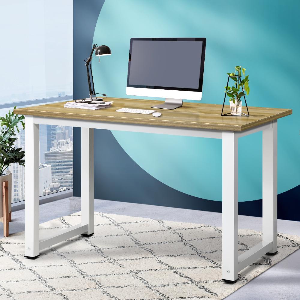 Gadgetz 120cm Modern Computer Desk | Stylish Office Desk Workstation