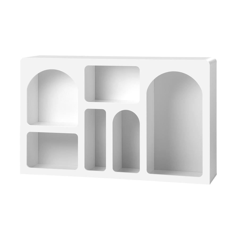 Amaro White Modern Display Cabinet | 120cm Modern White Multi Storage Display Stand Buffet Unit