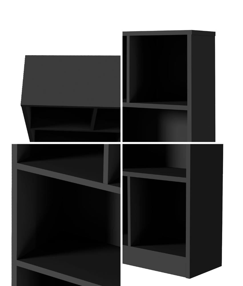 Milanese 8 Cube Wooden Display Unit | Modern Wooden Bookshelf Storage Shelving Unit