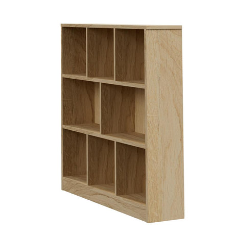 Milanese 8 Cube Wooden Display Unit | Modern Wooden Bookshelf Storage Shelving Unit