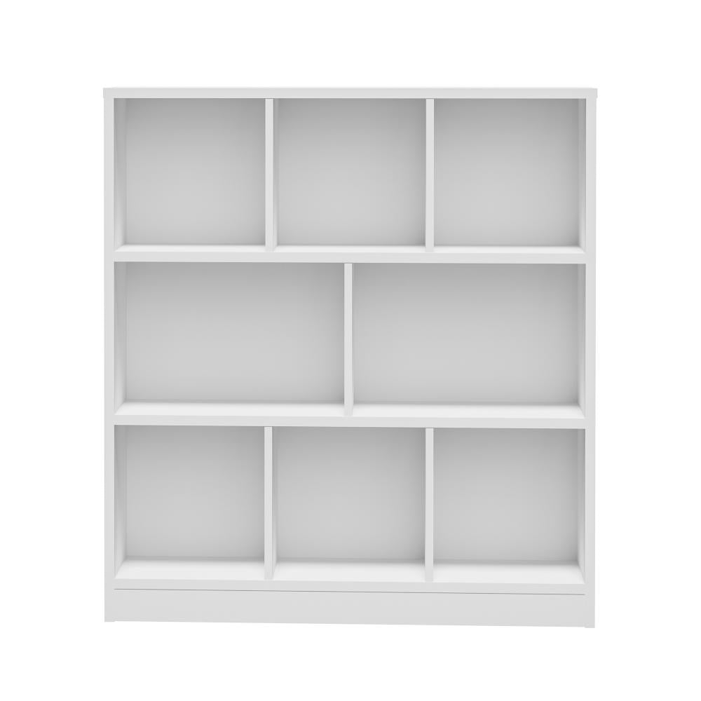 Milanese 8 Cube Wooden Display Unit | Modern Wooden Bookshelf Storage Shelving Unit