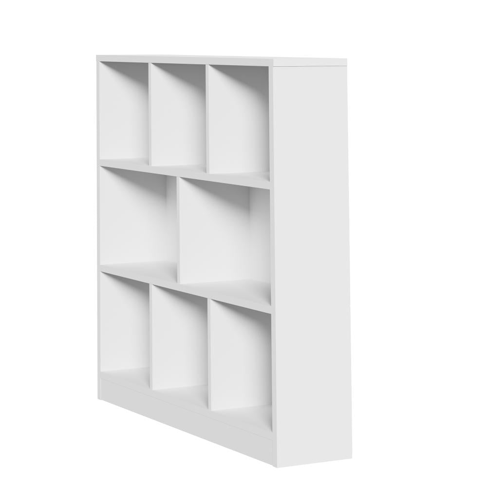 Milanese 8 Cube Wooden Display Unit | Modern Wooden Bookshelf Storage Shelving Unit