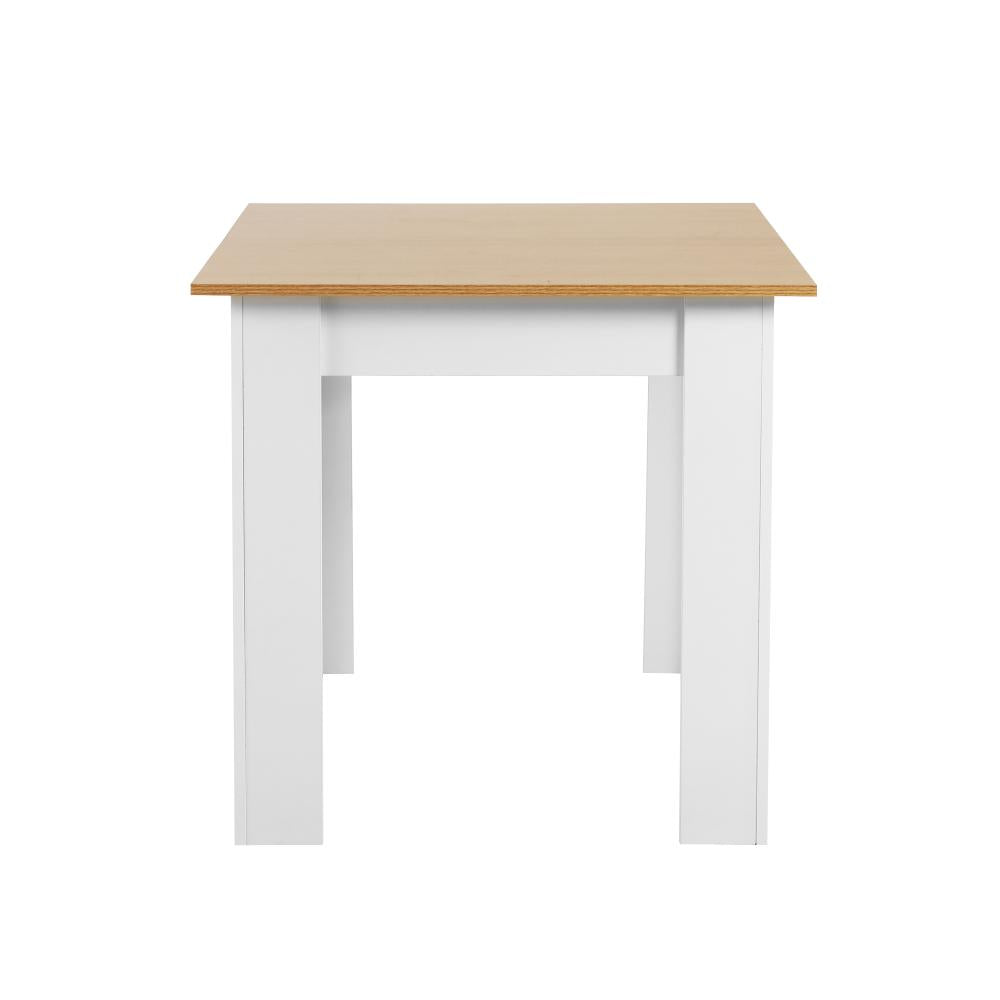 Bianco Nuovo Extendable 120-160cm Dining Table | Wooden Finish Modern Kitchen Table