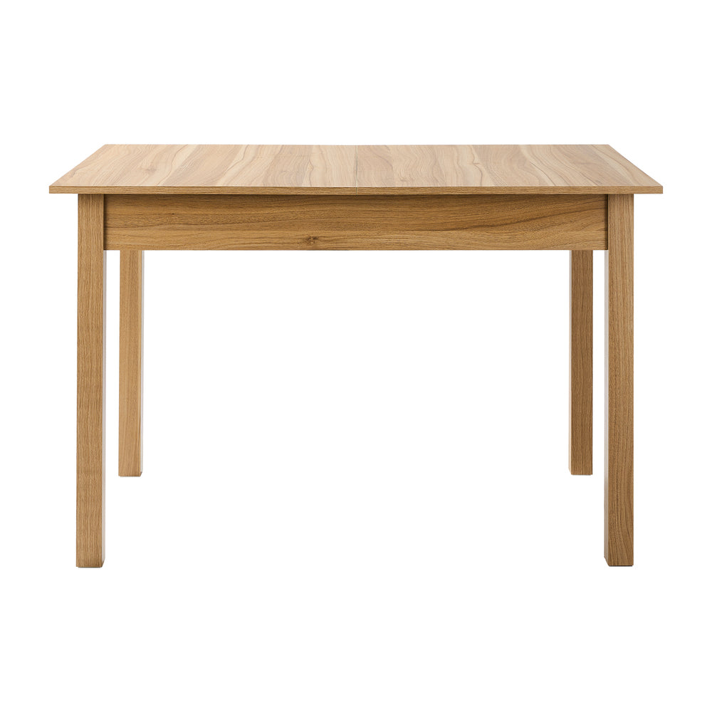 Tuscana Extendable 120-160cm Dining Table | Versatile Woodgrain Finish Modern Kitchen Table